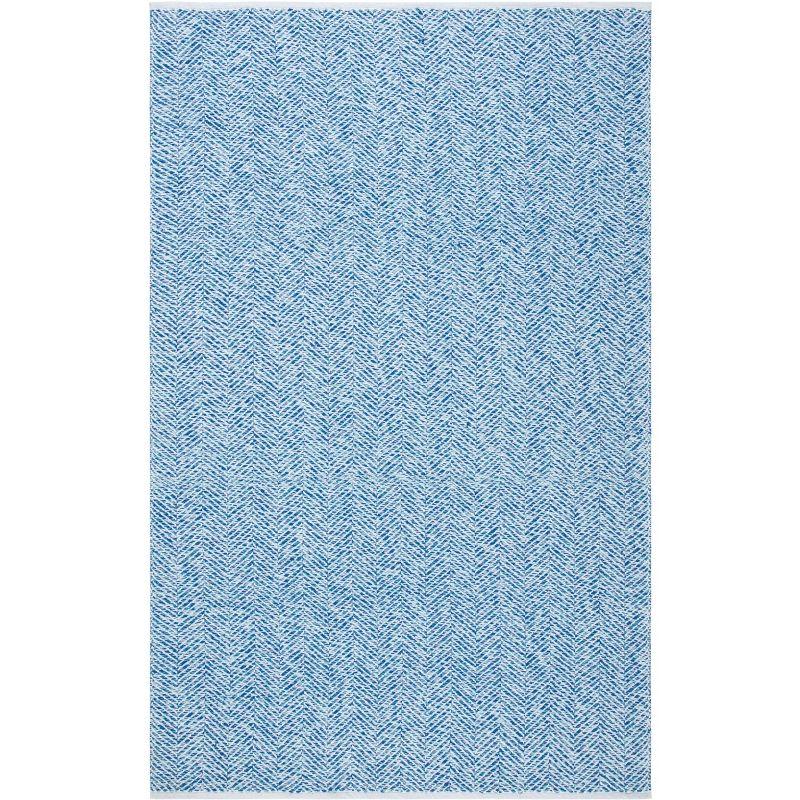 Nantucket NAN144 Hand Loomed Area Rug - Blue - 5'x8' - Safavieh.