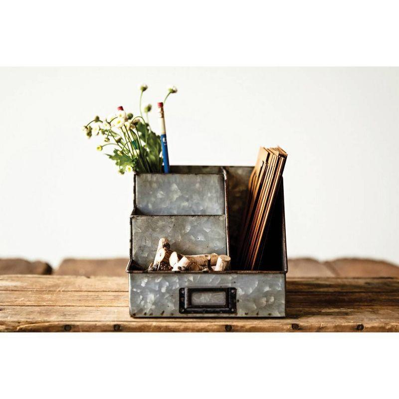 Metal Desk Organiser (9.5") - Storied Home