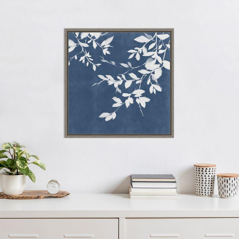 Amanti Art Indigo Sky I by Isabelle Z Canvas Wall Art Print Framed 22 x 22-in.