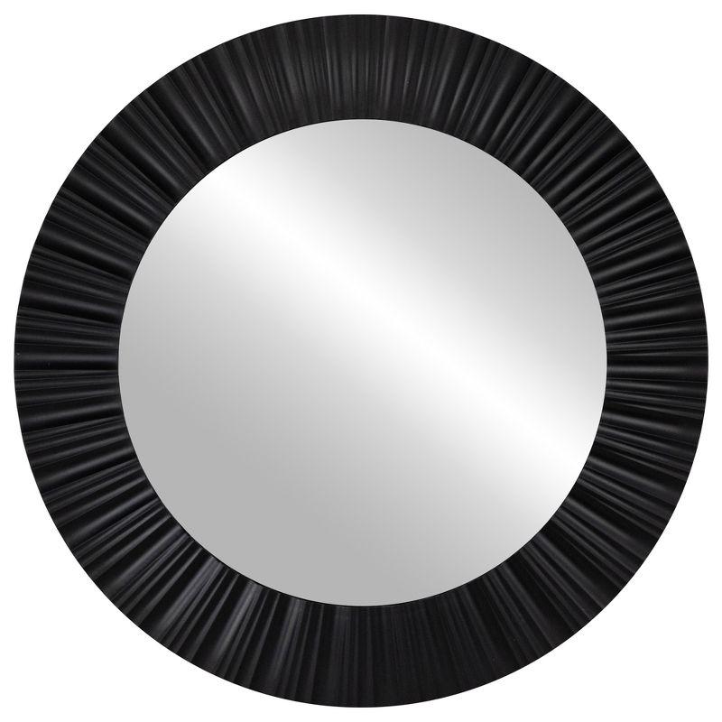 Northlight Seasonal Elegant 20" Contemporary Fluted Round Mirror Wall Decor