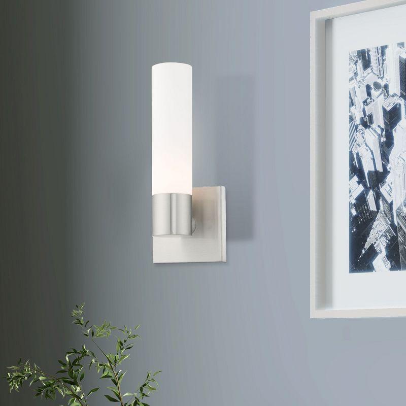 Livex Lighting Aero 1 - Light Sconce in  Brushed Nickel