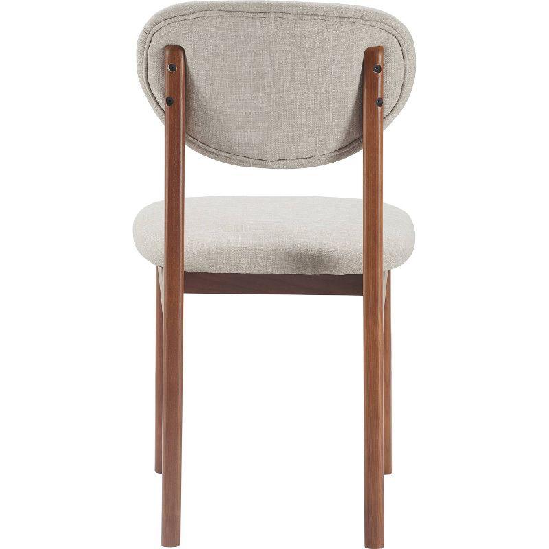 Elle Decor Coralie Mid-Century Modern Upholstered Dining Chair