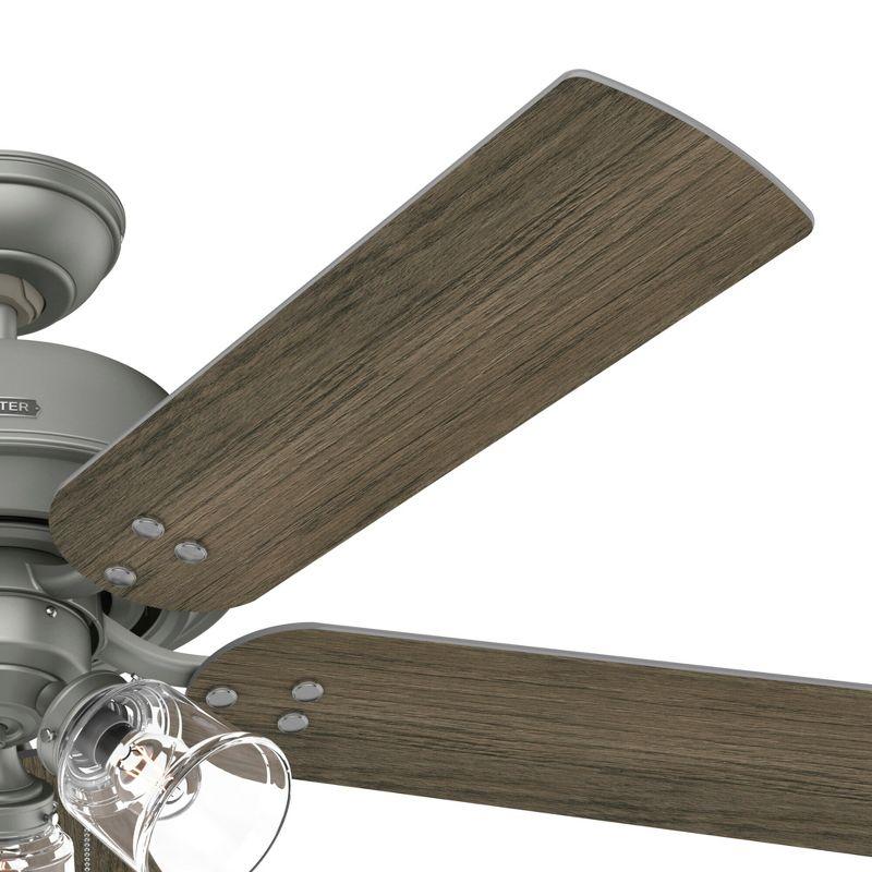 52" Shady Grove Ceiling Fan with Light Kit and Pull Chain (Includes LED Light Bulb) - Hunter Fan