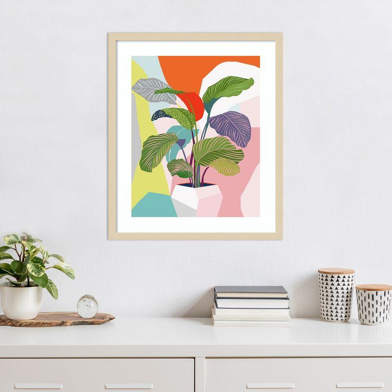 Amanti Art Exotic Plant by Ioana Horvat Wood Framed Wall Art Print