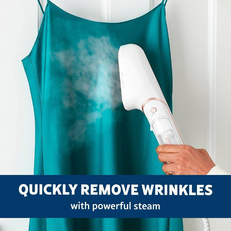 Conair Steam Stylist: Handheld Garment Steamer for Clothing, Travel, 1000W, Detachable Water Tank, 5 Min Steam Time