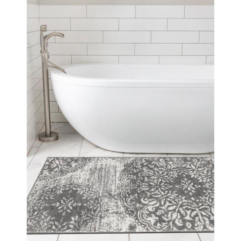 Unique Loom 2' 0 x 13' 0 Sofia Grand Gray Area Rug