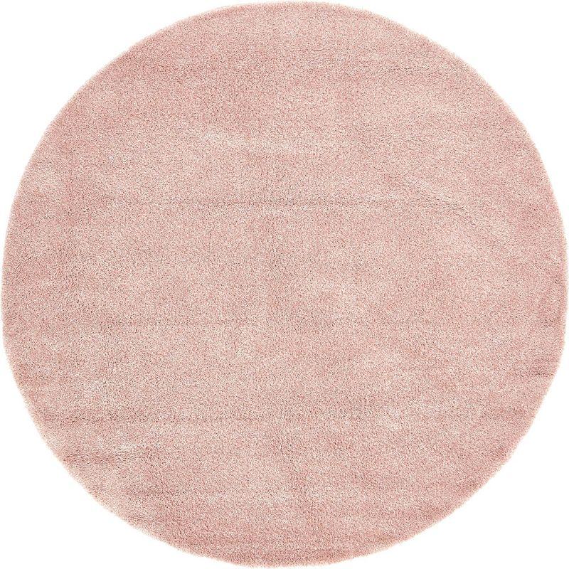 Unique Loom 8' 0 x 8' 0 Solo Calabasas Pink Area Rug