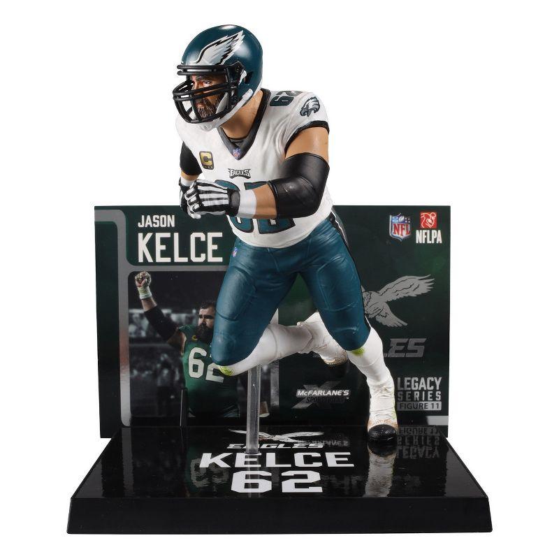 Jason Kelce Philadelphia Eagles 7" Action Figure in White Jersey