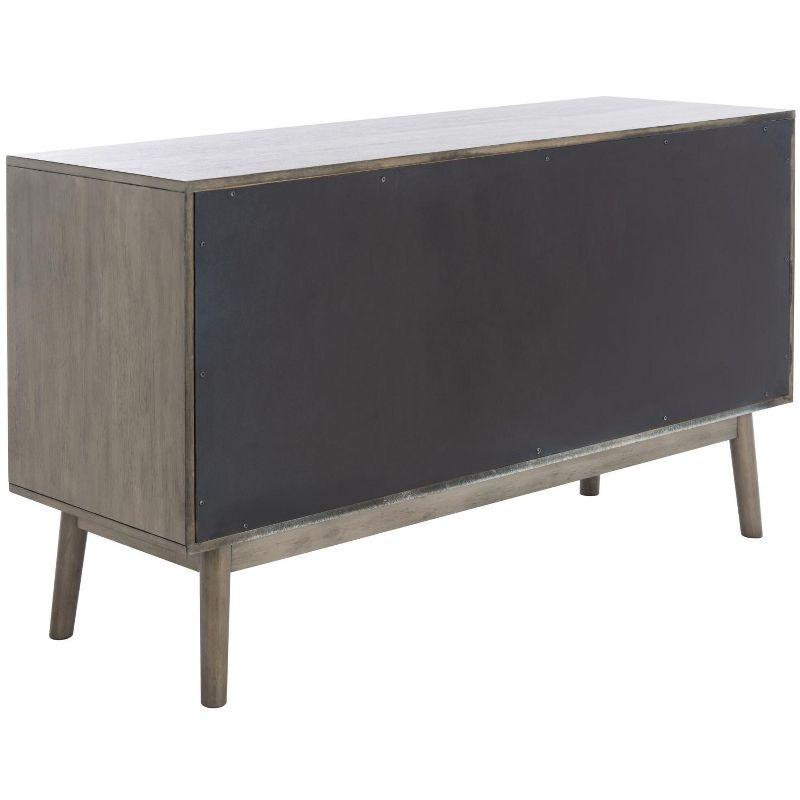Donald 6 Drawer Mid-Centry Dresser - SFV2110 - Light Grey - Safavieh Couture