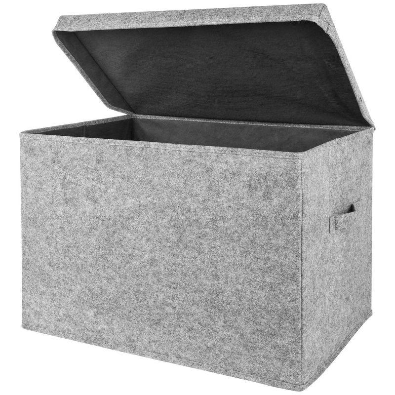 Ford Light Gray Felt Toy Box By Harper Orchard®