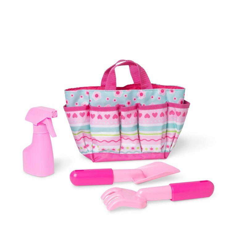 Melissa & Doug Sunny Patch Pretty Petals Gardening Tote Set With Tools
