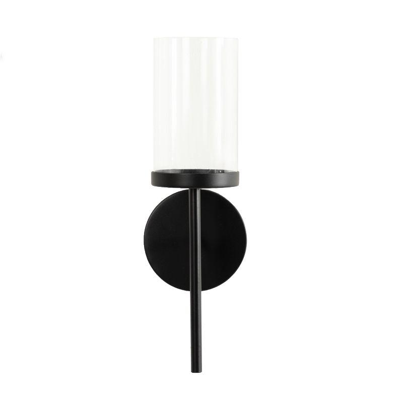 Kate and Laurel Blaise 14.0'' H Metal Wall Wall Sconce