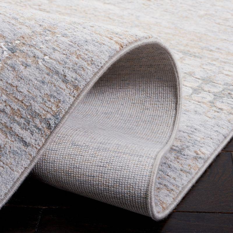 Marmara MRM300 Power Loomed Runner Rug - Gray/Beige Blue - 2'x8' - Safavieh.