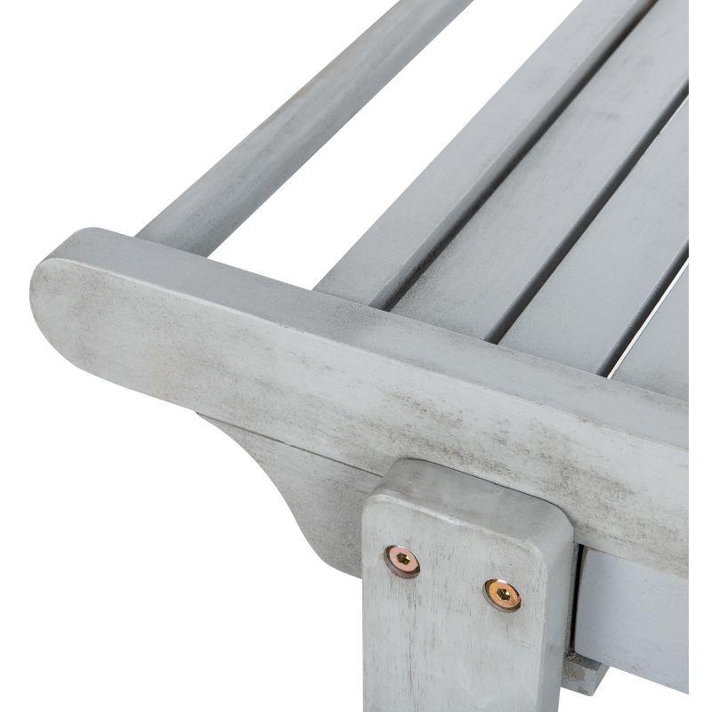 Orland Outdoor Tea Trolley PAT7010 - Grey - Safavieh