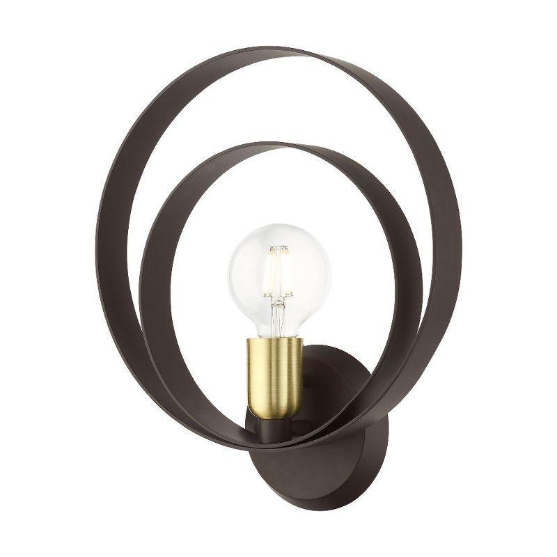 Livex Lighting Modesto 1 - Light Wall Light in  Bronze