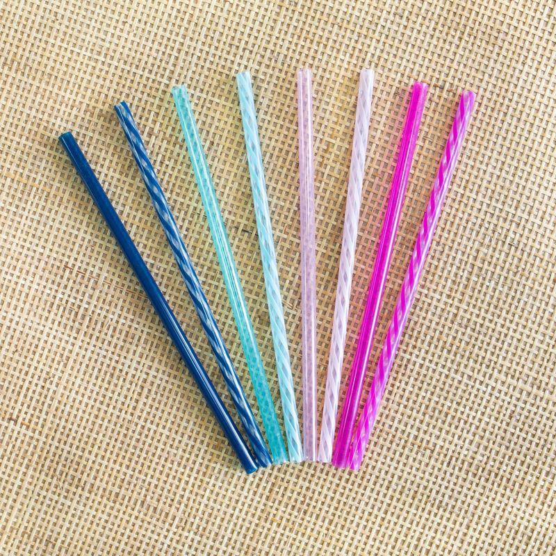 Ello 8pk Plastic Straws