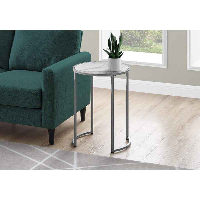 Wrought Studio™ Nightstand, Modern Accent Table, Living Room Round End Table