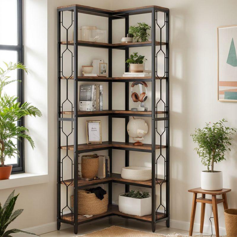 Everly Quinn Edlira Etagere Storage Bookcase