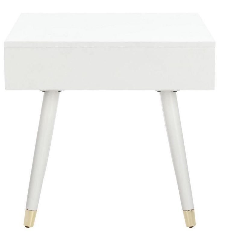 Levinson Gold Cap End Table  - Safavieh