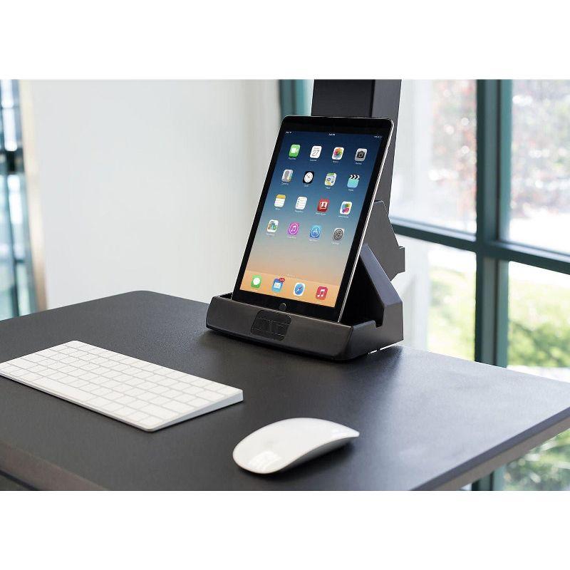 Mount-It Electric Standing Desk Converter, Tabletop Stand Desk w/ Monitor Mount, 28" Wide Platform