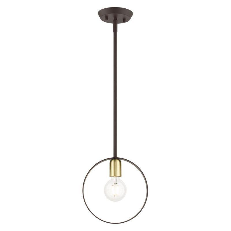 Livex Lighting Modesto 1 - Light Pendant in  Bronze