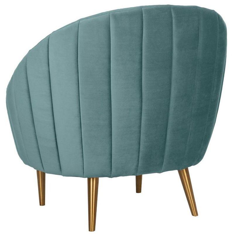 Razia Velvet Barrel Chair