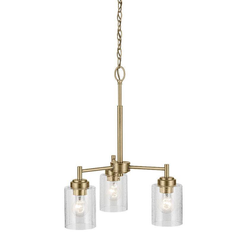 Kichler Lighting Winslow 3 - Light Steel Dimmable Round Chandelier