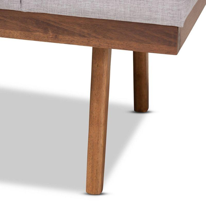 Larisa Wood Bench - Baxton Studio