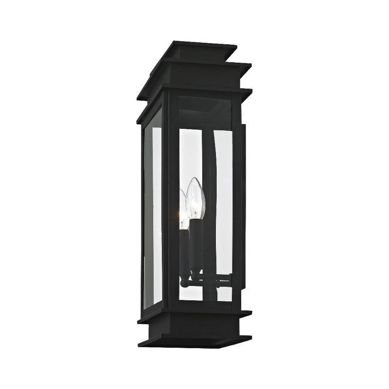 Livex Lighting Princeton 2 - Light Wall Light in  Black