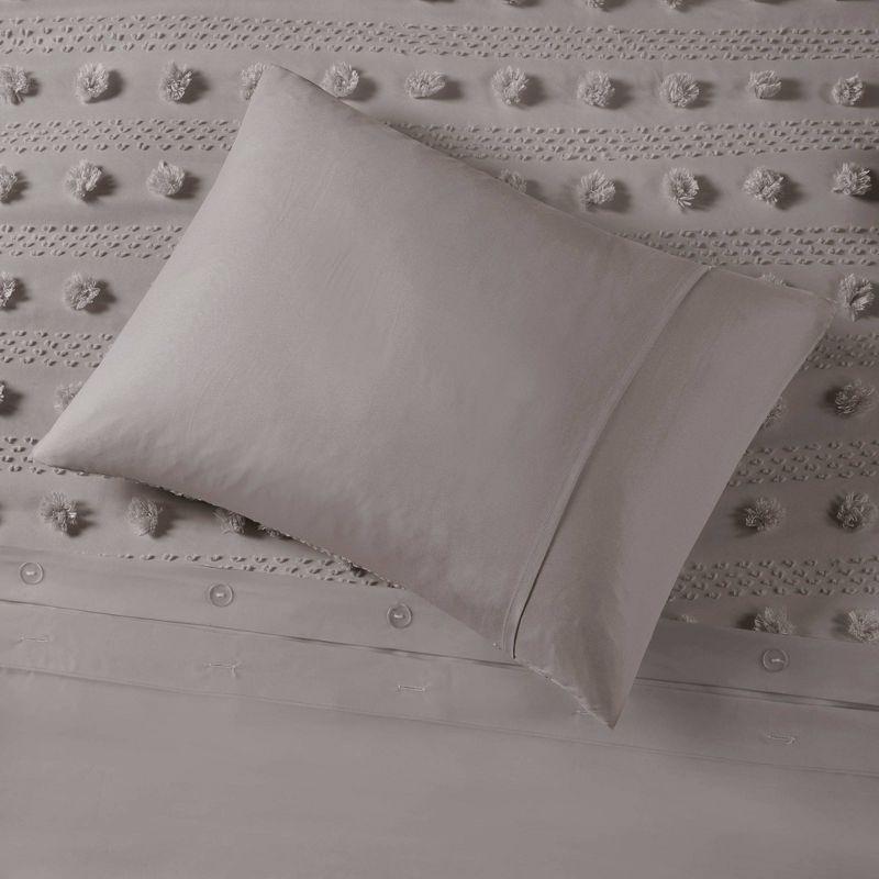 Intelligent Design Clip Jacquard Duvet Cover Set