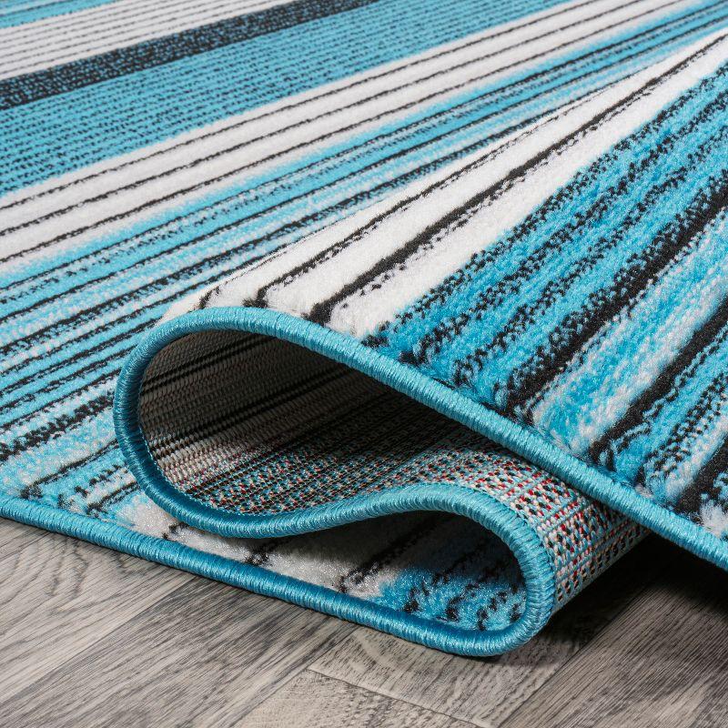 Duxbury Gradient Ticking Striped Area Rug - JONATHAN Y