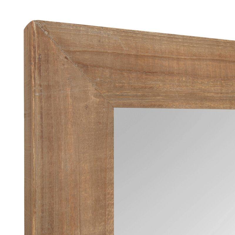 30" x 36" Garvey Wood Framed Wall Mirror - Kate and Laurel