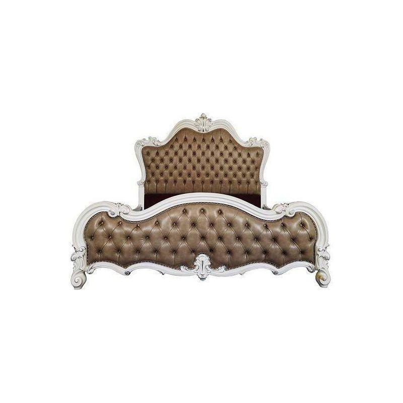 99" Eastern King Bed Versailles II with Nailhead Trim & Tufted Headboard - Acme Furniture