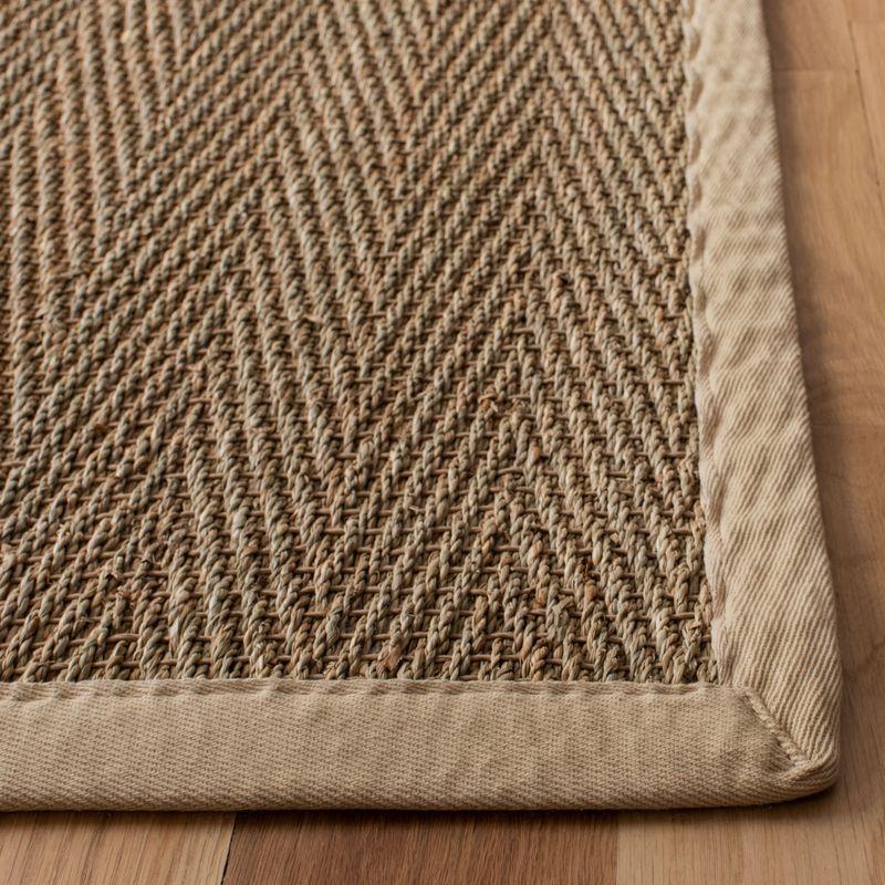 Deschamps Natural Fiber Seagrass Solid Color Rug