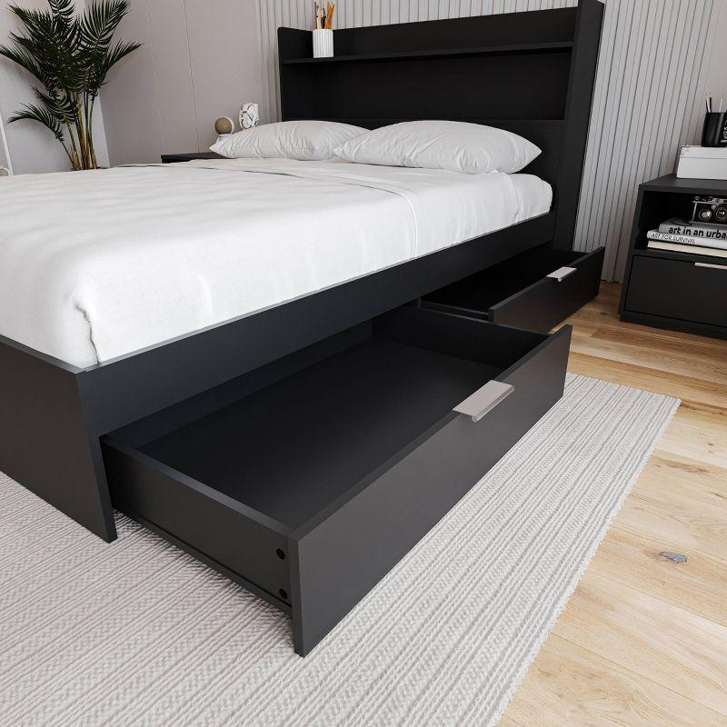 Nexera Hunter 2 Drawer Storage Bed