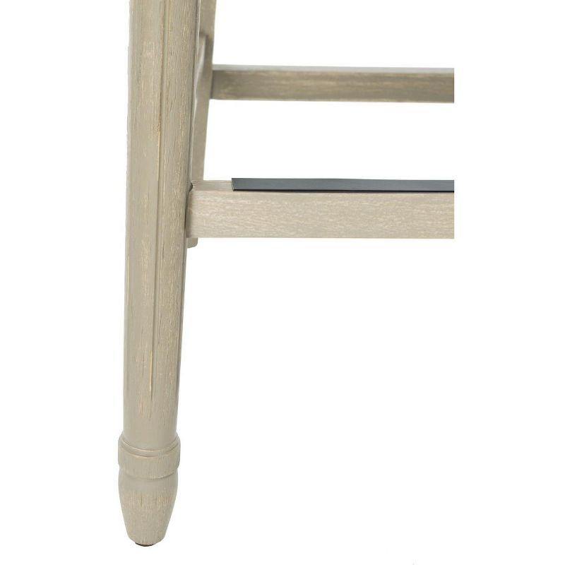 Buchanan Rectangle Bar Stool (Set of 2) - FOX6246 - Light Beige - Safavieh Couture