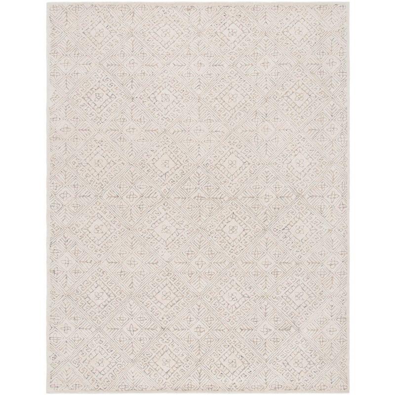 Glamour GLM660 Hand Tufted Indoor Area Rug - Ivory/Beige - 8'x10' - Safavieh