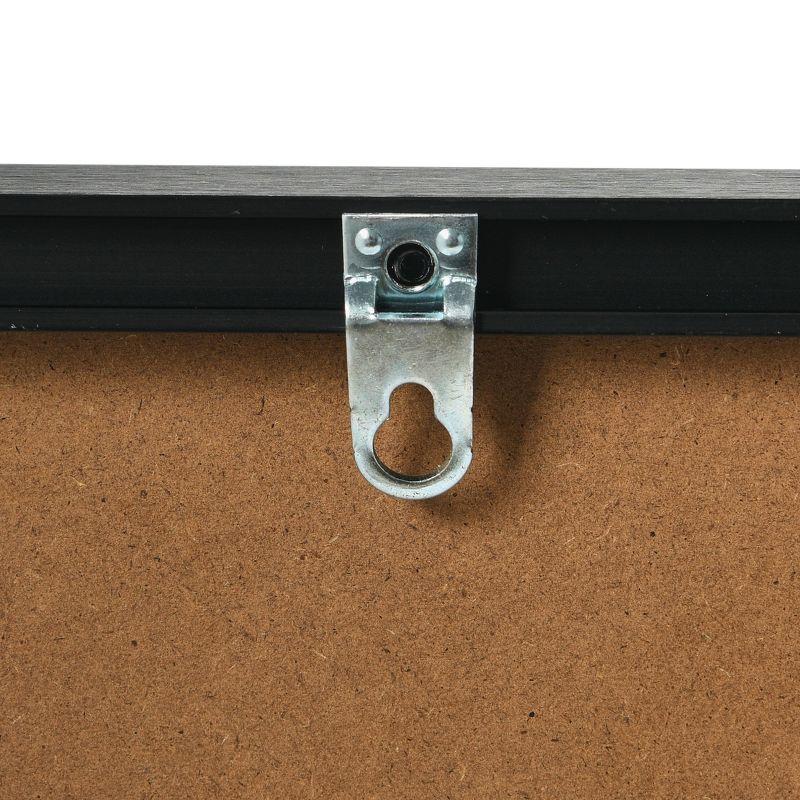 Storied Home Shoreline Landscape in Metal Frame