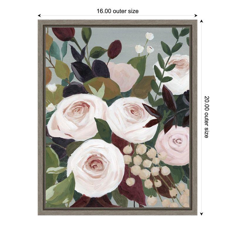 Amanti Art Bohemian Blooms I by Grace Popp Canvas Wall Art Print Framed 16 x 20-in.