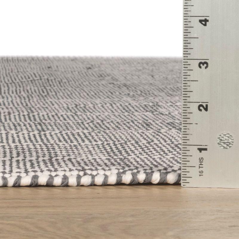 Squares Grey Indoor/Outdoor Rug