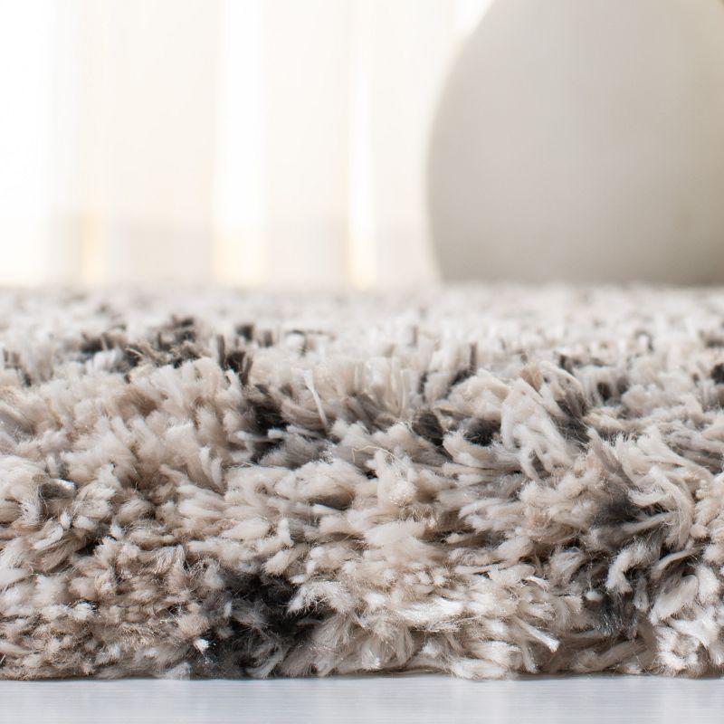 Iceland Shag ISG519 Power Loomed Area Rug - Cream/Grey - 5'3"x7'6" - Safavieh