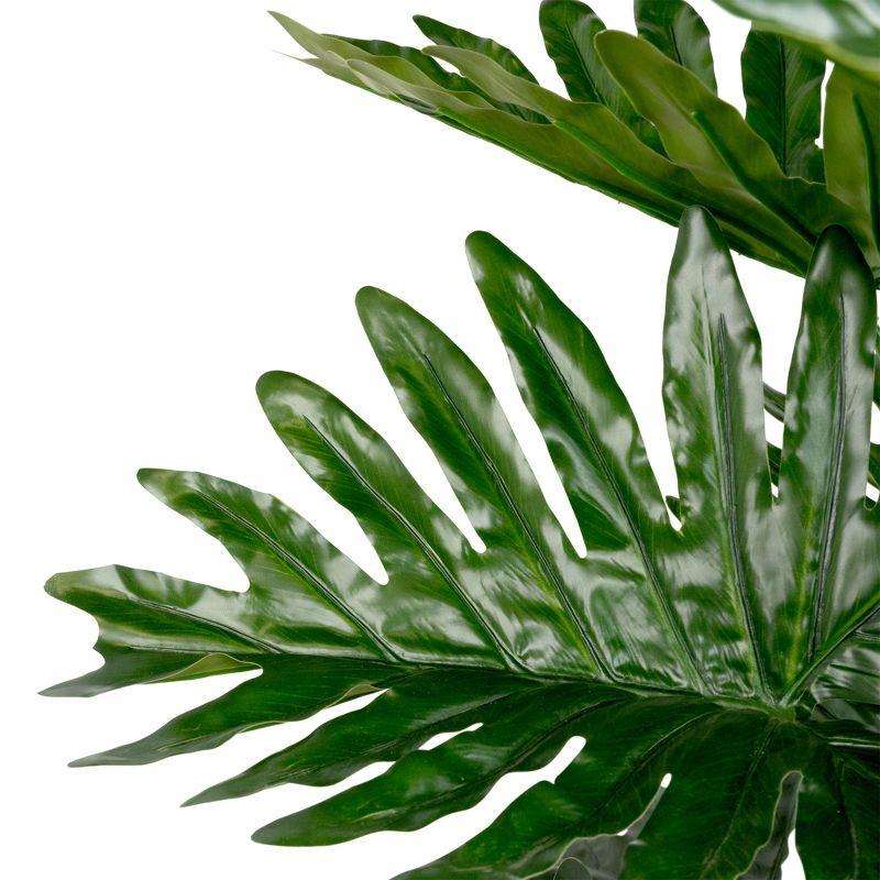 Northlight Seasonal 47" Green Potted Philodendron Selloum Artificial Plant