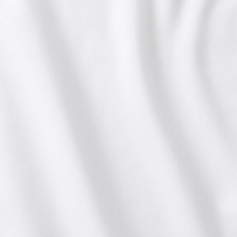Lands' End 400 Thread Count Premium Supima Cotton No Iron Sateen Duvet Bed Cover - Full - White