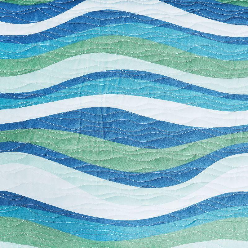 C&F Home Deep Blue Sea 2 Piece Twin Quilt Set