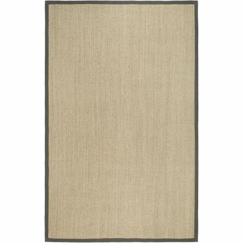 Natural Fiber NF443 Power Loomed Area Rug - Marble/Grey - 5'x8' - Safavieh.