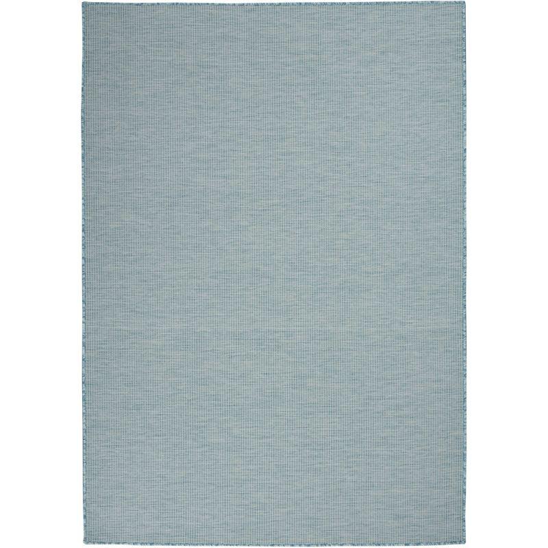 Nourison Positano POS01 Indoor/outdoor Area Rug - Aqua 5' x 7'