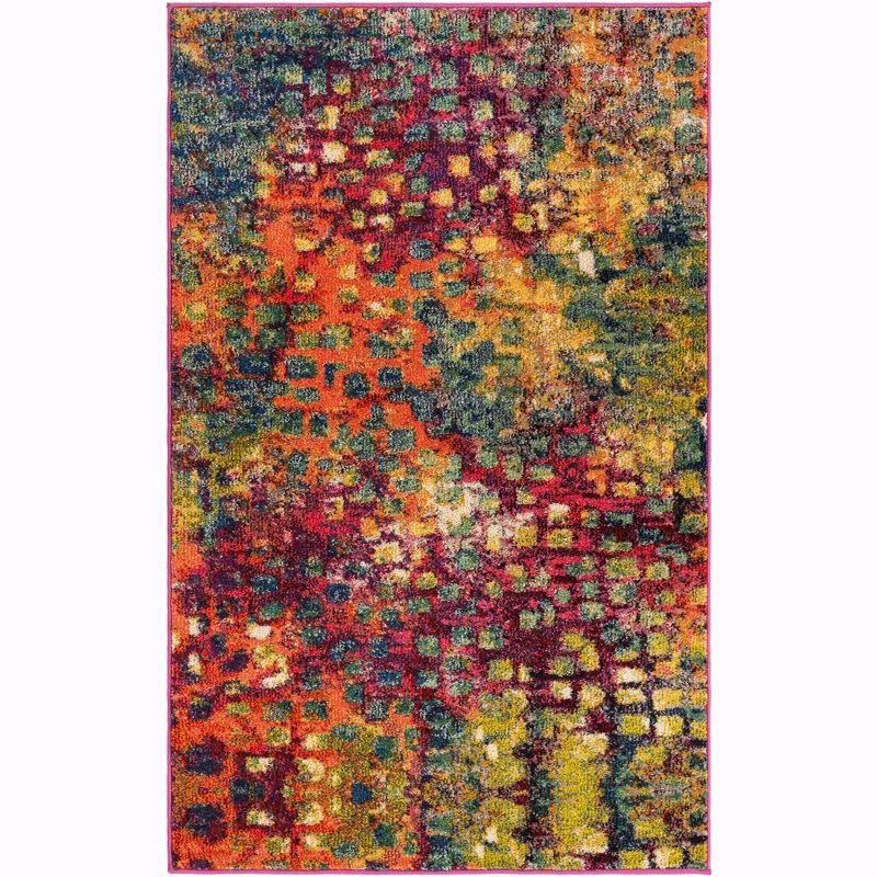 Unique Loom 3' 3 x 5' 3 Jardin Ivy Multi Area Rug