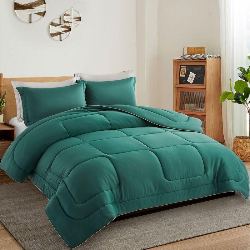 Satin Twill Comforter Set (Set of 3)