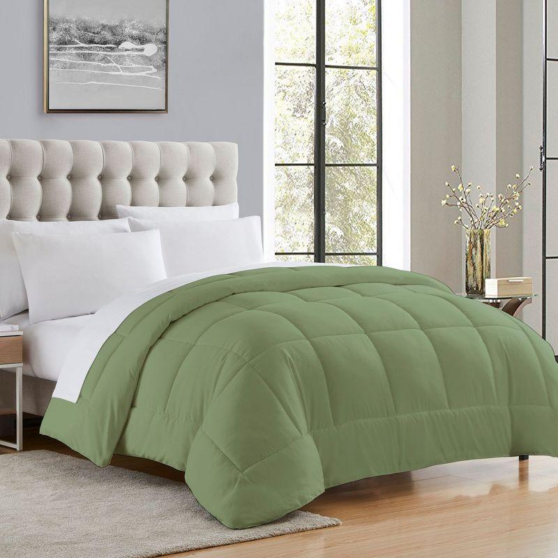Sweet Home Collection Box Stitch Super Soft Single Comforter