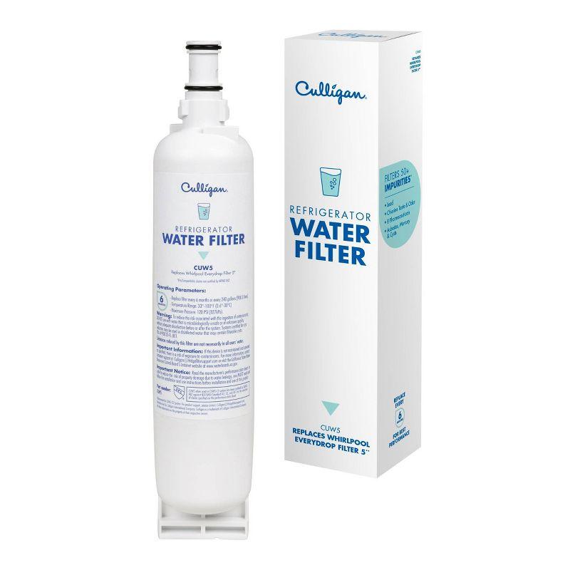 Culligan CUW5 White Refrigerator Water Filter Replacement